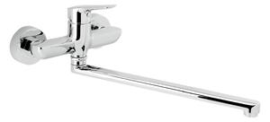 Novaservis Metalia 54, drezová umývadlová batéria 150 mm, chrómová, 54078-0