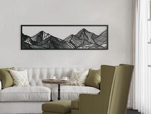 Drevko Široký minimalistický obraz Hory