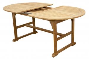 Doppler TORINO - teakový rozkladací stôl 150 / 200x100x74 cm N296 - vystavený tovar