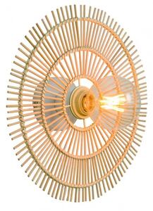Toolight Boho, nástenné svietidlo 43cm 1xE27 APP1577-5C, prírodná hnedá, OSW-03904