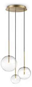 Závesné svietidlo 3x G4 mosadzná IP20 Ideal Lux EQUINOXE 339702