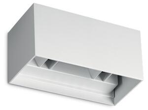 Vonkajšie nástenné svietidlo LED 4000K biela IP54 Ideal Lux ATOM 366869