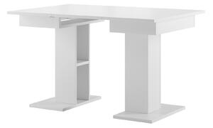Rozkladací jedálenský stôl SMART 05, biela