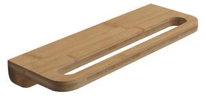 Gedy Gedy, HIMALAYA polica s držiakem uterákov 400x145mm, bambus, HY19