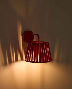 ALDETA záhradná nastenná lampa Terakota