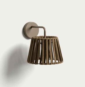 ALDETA záhradná nastenná lampa Béžová