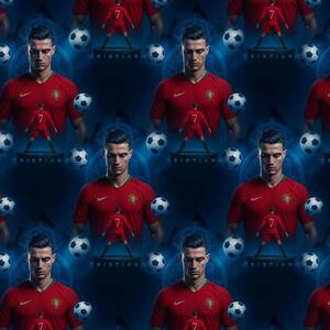 Metráž Teplákovina digital - Futbalové hviezdy Ronaldo II