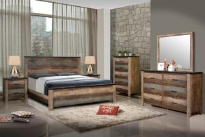 KOLOREDO drevená manželská posteľ 180