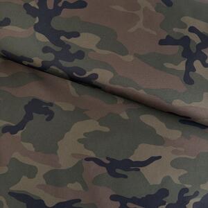 Metráž Kočiarkovina OXFORD - Maskáč Army Camouflage