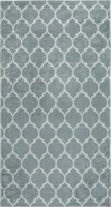 Svetlosivo-krémový prateľný koberec 180x120 cm - Vitaus