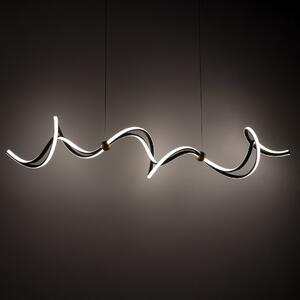 Závesné LED svietidlo Colia, 1x LED 55w, 4000k, b/g