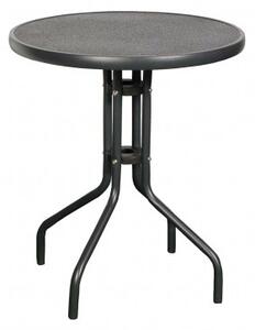Derby RAINBOW - oceľový stôl s keramickou doskou guľatý Ø 60cm