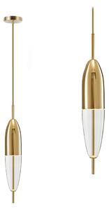 Toolight Toolight, LED závesné svietidlo, APP310-1CP, zlatá, OSW-08553