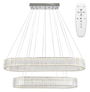 Toolight Toolight, LED stropné svietidlo 100x39 cm, 72W, APP1546-CP2, chrómová, OSW-05475