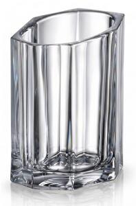 KRIŠTÁĽOVÁ VÁZA BOHEMIA BAZALT 200MM