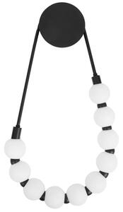 Toolight Toolight, LED nástenné svietidlo 8W, 4000K, APP1661-W, čierna-biela, OSW-03666