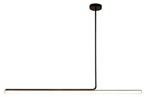 Toolight Toolight, LED stropné svietidlo 120cm, 14W, APP1659-CP, čierna, OSW-06990