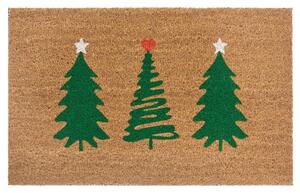 Hanse Home Collection koberce Rohožka 3 stromy vianočné 105671 – na von aj na doma - 45x75 cm