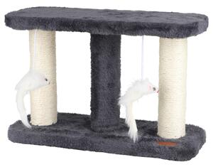 Škrabadlo pre mačky dvojité, závesné myši 35x15x22cm