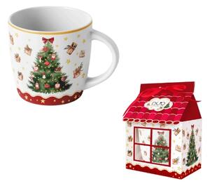 Porcelánový hrnček Christmas Tree3 400 ml