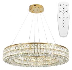 Toolight Toolight, LED stropné svietidlo 60cm APP1568-CP, zlatá, OSW-06979
