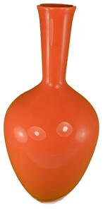 Veľká oranžová váza (v. 45 cm) veľkosť UNI