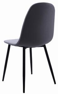 Dekorstudio Jedálenská stolička DART - svetlo sivá