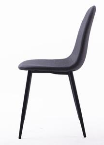 Dekorstudio Jedálenská stolička DART - tmavo sivá