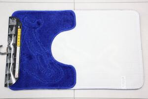Kúpeľňová dvojdielna súprava SYMBOL STRIPE (50x80 cm) - 21 - kráľovská modrá