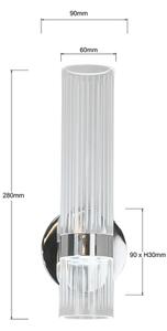 LED nástenné svietidlo AMBIENTE LED/6W/230V 3000/4000/6000K lesklý chróm