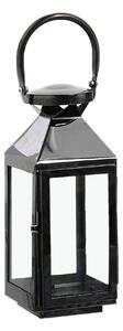 Designový chrómový lampáš MSL3025BLACK - čierny (10x9x25,5cm) - moderný štýl