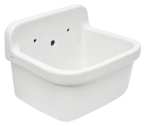 VitrA závesná výlevka bez mriežky 43 x 37 x 26,5 cm biela 6109-003-0012