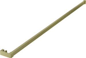 Mexen Kioto, vešiak na uteráky pre sprchovú zástenu, max. 140 cm, zlatá matná, 800-06-55