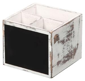 KESPER Príborový box biely 12x10cm