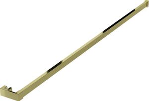 Mexen Kioto, vešiak na uteráky pre sprchovú zástenu, max. 140 cm, zlatá lesklá, 800-06-50