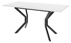 Jedálenský stôl Krawos M 125x80, Farby:: biela / čierna Mirjan24 5903211289903