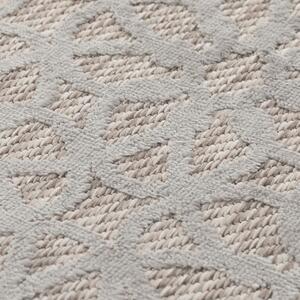 Flair Rugs koberce Kusový koberec Piatto Argento Silver – na von aj na doma - 80x150 cm