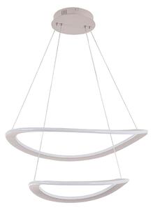 LED luster na lanku CASHMERE LED/75W/230V pr. 59,5 béžový