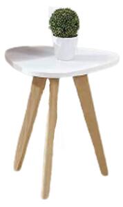 ADONIS konferenčný stolík 40x40, biela