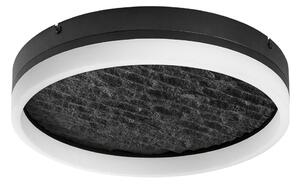 Rabalux 71523 - LED stmievateľné stropné svietidlo TIMMO 24W/230V 3000-6500K pr. 40 cm čierna s diaľkovým ovládaním
