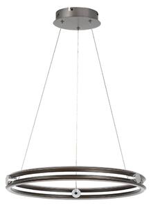Rabalux 72277 - LED stmievateľný luster na lanku TRIXO 60W/230V 3000-6500K sivá+DO