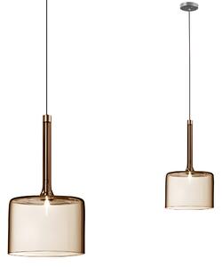 Toolight Toolight, stropné svietidlo 1xG4, APP1698-1CP AMBER A, OSW-04306