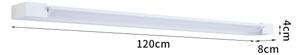 BRILAGI - LED vonkajšie nástenné svietidlo AQUA LINE LED/36W/230V 120 cm IP44 biela