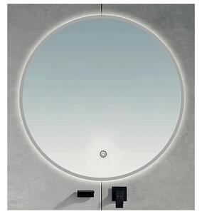 BRILAGI - LED kúpeľňové zrkadlo VENA SILVER LED/26W/230V priemer 80 cm IP44 stmievateľné + CCT