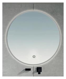 BRILAGI - LED Kúpeľňové zrkadlo VENA SILVER LED/19W/230V priemer 60 cm IP44 stmievateľné + CCT