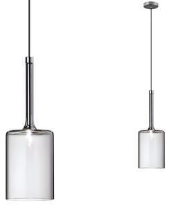 Toolight Toolight, stropné svietidlo 1xG4, APP1703-1CP GREY C, šedé sklo, OSW-04311