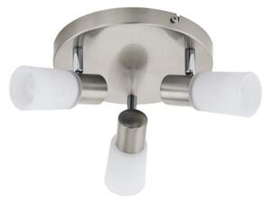 Eglo 55428 - LED Bodové svietidlo 3xE14/4W/230V pr. 21 cm matný chróm