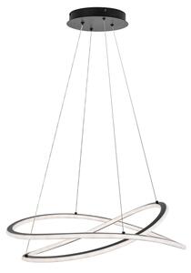 Rabalux 72341 - LED stmievateľný luster na lanku MALIRA 75W/230V 3000-6500K+diaľkový ovládač
