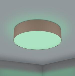Eglo 31767 - LED RGBW stmievateľné stropné svietidlo ROMAO-Z LED/35W/230V pr. 57 cm taupe