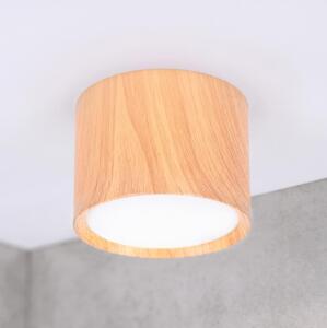 BRILAGI - Bodové svietidlo SMOOTH 1xGX53/15W/230V 60x82 mm dubový dekor